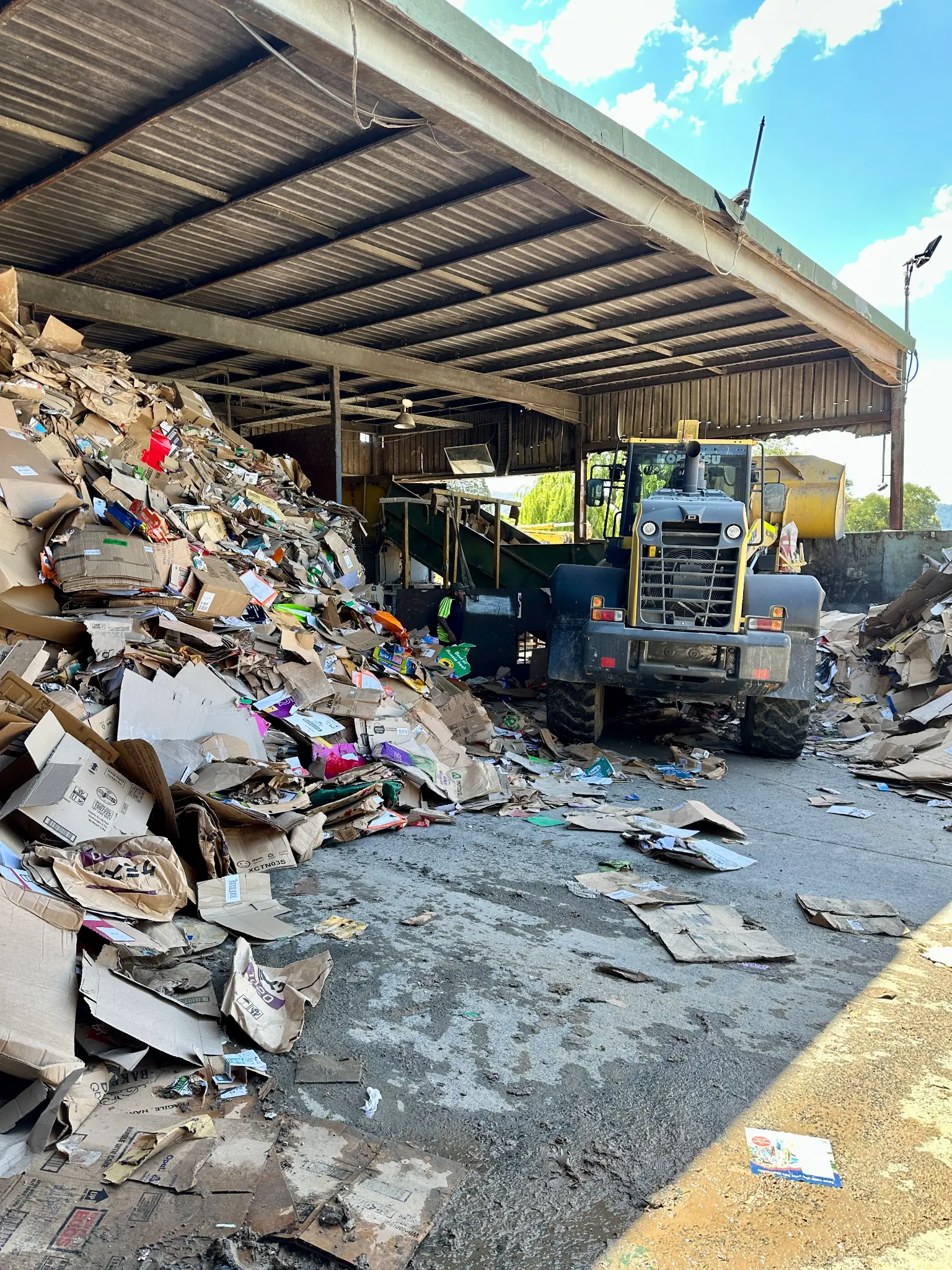 Professional recycling facility in Bomaderry