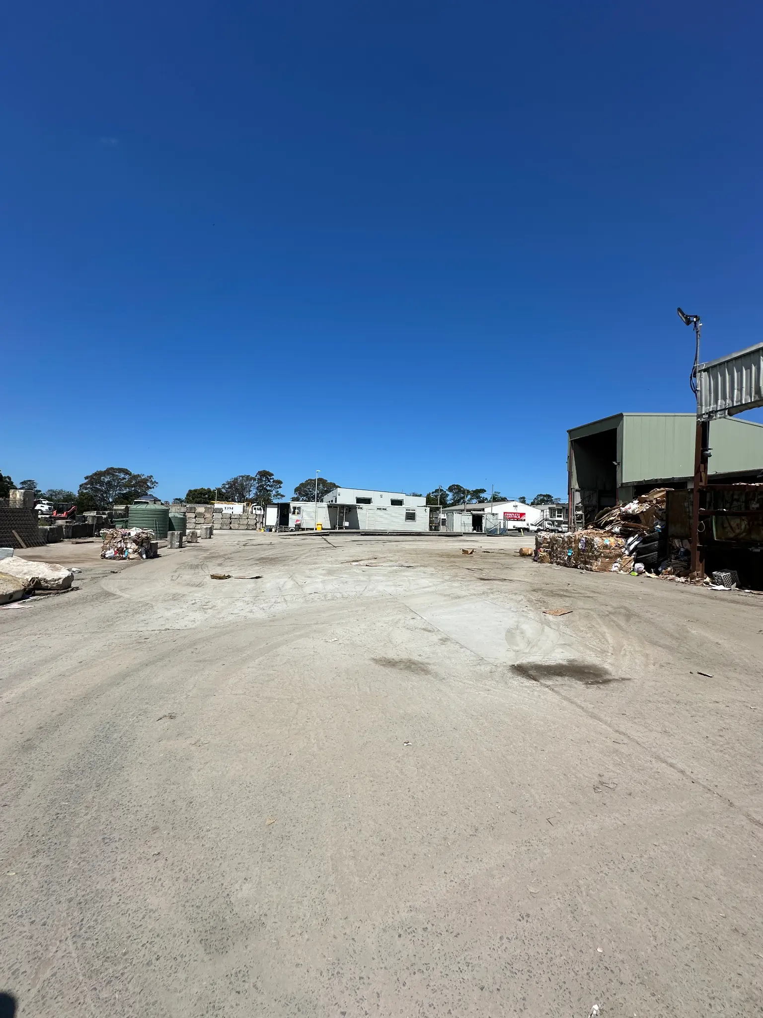 Specialised recycling machinery