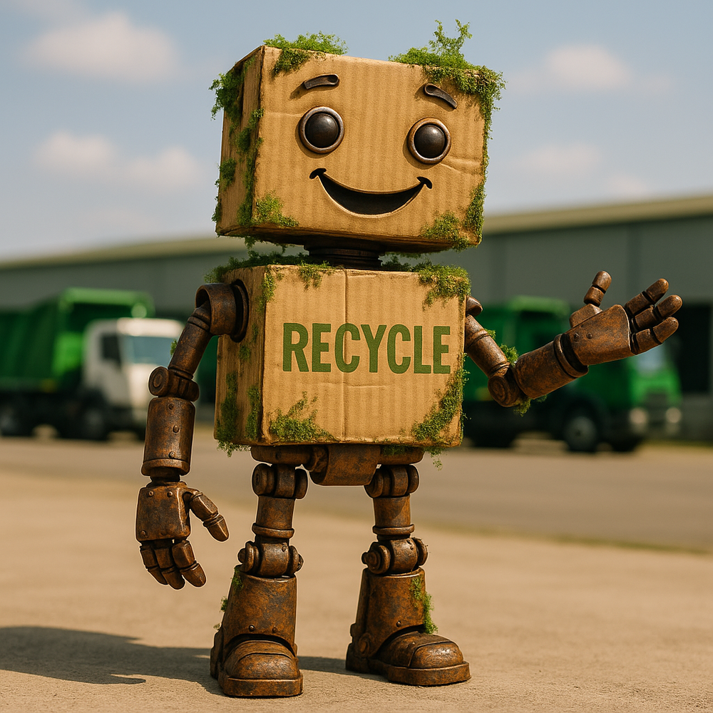 Rusty the Recycling Mate - Shoalhaven Recycling mascot